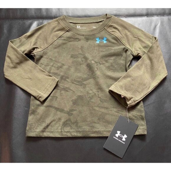 NWT Under Armour jogger & long sleeve tee set baby boys size 24M - Picture 2 of 3